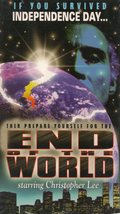 END of the WORLD (vhs) Christopher Lee makes this an irresistible silly movie - £3.98 GBP