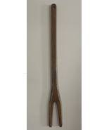 Antique Primitive 31.5” Long Wooden Laundry Fork Stirring Stick - Hangin... - $730.14 MXN