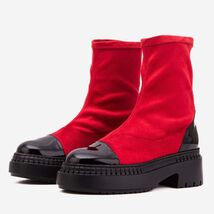 The Sorella Red Tip Suede Leather Women’s Boot image 3