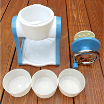 The Pampered Chef Ice Shaver #2940 In Original Box w/3 Storage Bowls No ... - $18.65