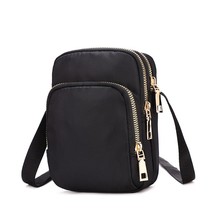 Fashion Crossbody Bags for Women Zipper Mobile Phone Nylon Shoulder Bag Woman Fe - £18.69 GBP