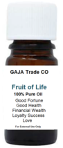 Fruit of Life oil 15mL - Good Fortune Health Wealth Success (Seal) - $246.63 MXN