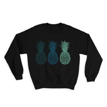Shades : Gift Sweatshirt Pineapple Decoration Pattern Trend Elegant Cup - £26.12 GBP