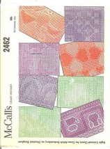 McCall&#39;s 2462 Vintage 1960s 8 Charts for Cross-Stitch Embroidery Border Designs - £8.35 GBP
