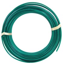 Clothesline Wire Coated Green 100ft Steel Wire Heavy Duty Galvanized Out... - $29.15