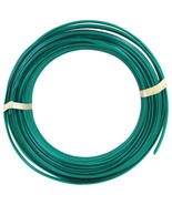 Clothesline Wire Coated Green 100ft Steel Wire Heavy Duty Galvanized Out... - £22.92 GBP