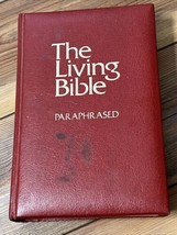 The Living Bible Red Paraphrased 1971 Guideposts Edition Tyndale - £4.89 GBP