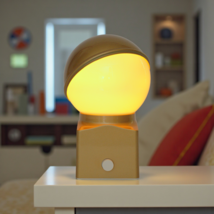 Original 60er Years Space Age Lamp &quot; ERCO 3263 Bedside Table Light 2 Pie... - $207.28