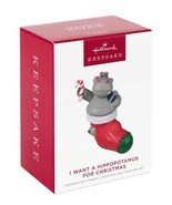 Hallmark I Want A Hippopotamus For Christmas Magic Sound 2022 Christmas ... - $19.79