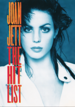 JOAN JETT The Hits List FLAG CLOTH POSTER WALL TAPESTRY CD Rock - $380.15 MXN