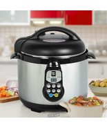 Bene Casa 5-liter stainless-steel electric pressure cooker non-stick dis... - £98.71 GBP