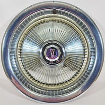 ONE 1972-1979 Pontiac Grand Prix Lemans Etc # 5047 15&quot; Finned Hubcap Wheel Cover - £39.95 GBP