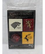 Game Of Thrones House Sigil Magnet Set Sealed - $15.54 CAD