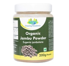 Organic Jamun Seed Powder 200 Grams    HERBAL , FREE SHIPPING           ... - $27.71