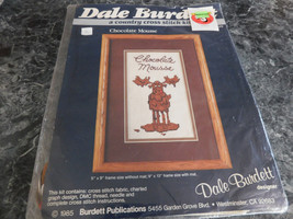 Dale Burdett Cross Stitch Kit Chocolate Mousse - $5.99