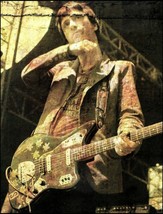 The Smiths Johnny Marr Fender Jaguar Guitar 8 x 11 pin-up photo artwork 2A - £3.57 GBP