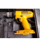 PARTS Dewalt DW953 18v Drill &amp; Case DRILL NOT WORKING READ DISCRIPTION - $41.13 CAD