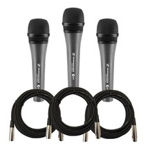 E 835 Dynamic Vocal Microphone - 3 Pack Cable Kit - £405.94 GBP
