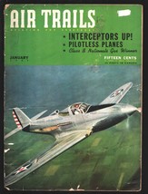 Air Trails 8/1940-Format change-Bedsheet format-Interceptors-Models and diagr... - £35.52 GBP