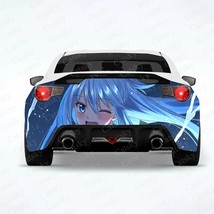 Aqua (KonoSuba) Car Rear Wrap Car Stickers Car Decal Creative Sticker Car Body A - £69.61 GBP