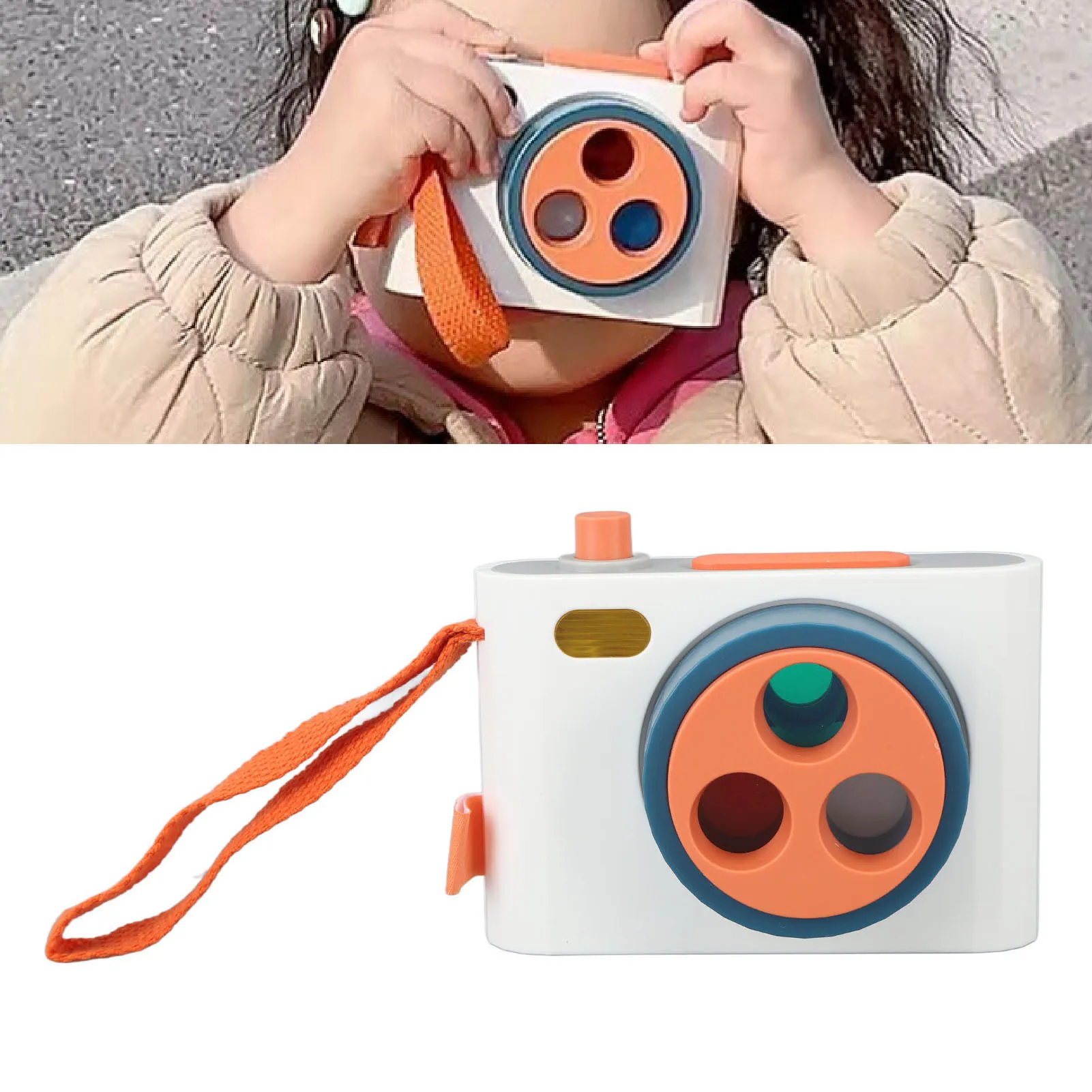 Baby Camera  Rotating Camera Lens Rich Texture Developed Exploration Ability - £14.03 GBP