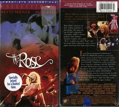 Rose, The Vhs Bette Midler Alan Bates 20TH Century Fox Video New Watermarks - £5.55 GBP