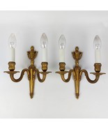 Pair of Antique French Wall Sconces – Louis XVI Neoclassical Style – Empire - $356.59 CAD