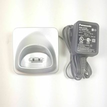 silver Panasonic remote charging BASE wP = KX TGCA21 handset stand cradl... - $24.70