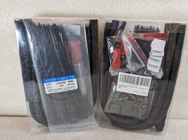 2 New Sets 192 Pieces Cable Management Kit - £13.58 GBP