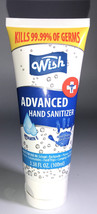 Wish Hand Sanitizer 75% ALCOHOL Antiviral Antibacterial 3.3 oz Vitamin E-SHIP24H - £5.30 GBP