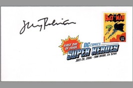 Batman #1 DC Comics Super Heroes USPS FDI Art Stamp Signed by Jerry Robi... - £77.89 GBP