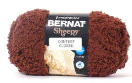 1 Count Bernat 8.8 Oz Sheepy Color By Nature Collection 63018 Brick Red Yarn - £18.87 GBP
