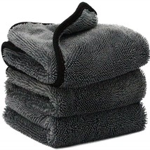 Microfiber Twist car wash towel Professional Car Cleaning Drying Cloth t... - £7.73 GBP+