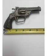 Antique Kenton Miniature SMITH WESSON 1920&#39;s Cast Iron JD MH - $11.88