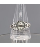 NWT Sarda Cultured Saltwater Pearl Sterling Silver Ring Bali Style Sz 12... - $1,678.36 MXN