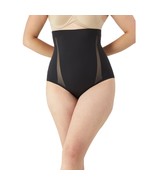 MAIDENFORM Flexees High Waist Brief SCULPTS Ultra Firm Cool Comfort Blac... - $8.85