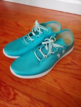 Under Armour SpeedForm StudioLux Running Shoes Women&#39;s Size 11 Aqua Blue - $34.60