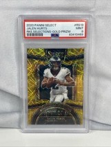 Jalen Hurts 2020 Panini Select Gold Prizm /10 Rookie Selections RC PSA 9 - £1,781.59 GBP