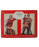 Vintage 1994 Coca-Cola Christmas Playing Cards Limited Edition Collectib... - $188.30 MXN