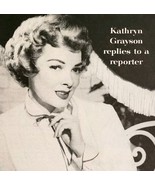 1953 Kathryn Grayson Woodbury Deluxe Face Cream Advertisement Beauty E91B - $27.34 CAD