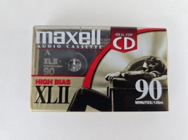 Maxwell High Bias XLII 90 Minute Audio Casette Tape New Sealed - £11.76 GBP
