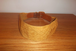 Vintage Early 1980&#39;s  Small Brown Leather Belt - £7.74 GBP