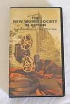 The New World Society In Action (A presentation of the 1954 film) [VHS Tape] - £3.65 GBP