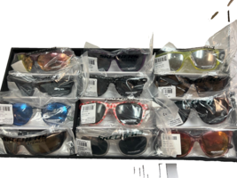 NEW SKECHERS WHOLESALE LOT 12 Sunglasses MULTI COLORS POUCHES INCLUDED - $154.23