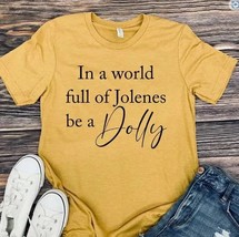 Autumn Gold World of Jolene be a Dolly Graphic Tee 2X - £22.94 GBP
