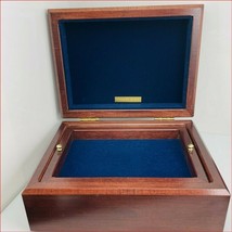 Tiffany &amp; Co Cherry Wood Mens or Ladies Jewelry or Watch Box, Beautiful! - £563.73 GBP