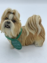 Country Artists-Best in Show &quot;Shih Tzu -rare Gold And White 02237 - £14.36 GBP