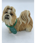 Country Artists-Best in Show &quot;Shih Tzu -rare Gold And White 02237 - $341.55 MXN