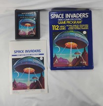Space Invaders Atari 2600 1978 1st Edition Complete Original Box Manual CX 2632 - £110.25 GBP