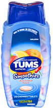 TUMS Smoothies Chewable Extra Strength Antacid Tablets Assorted Fruit 25... - $24.62